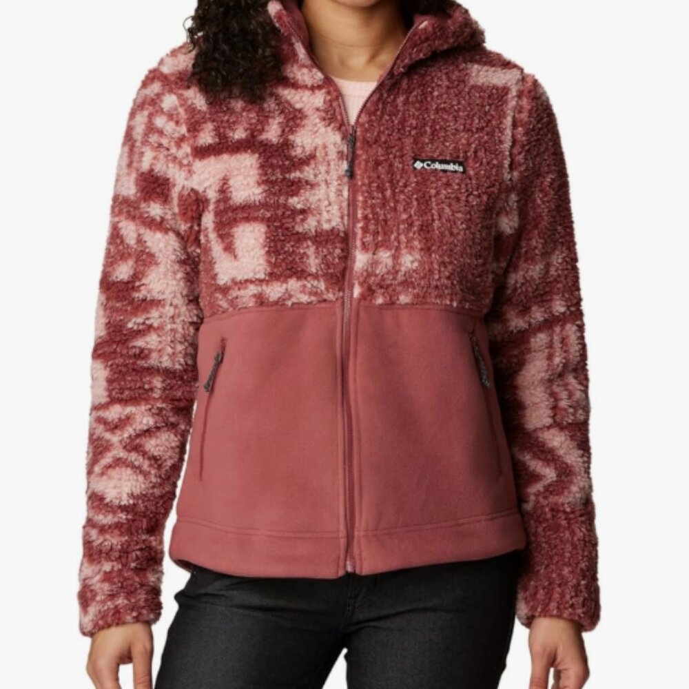 NWT Columbia Women's Hooded Sherpa, Size Large